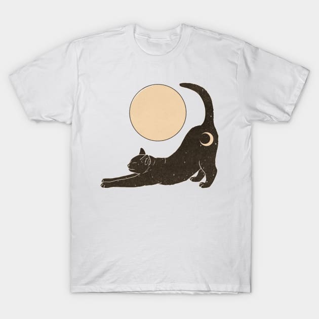 Cat T-Shirt by woahthesun